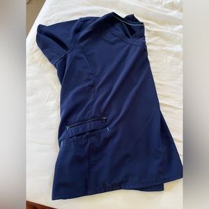 Scrubstar navy top